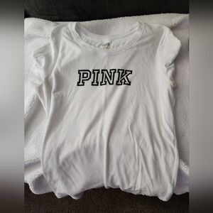 Med white pink shirt